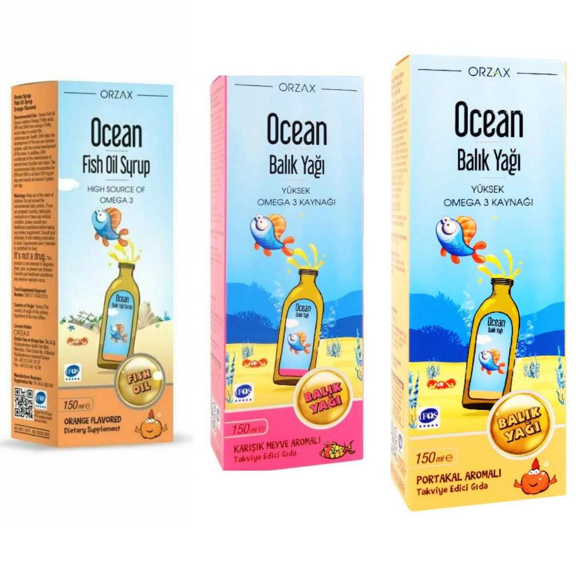 Ocean Balık Yağı 150 ml