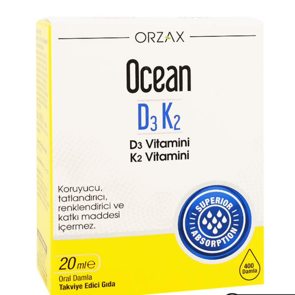 Ocean D3K2 20 ml Damla