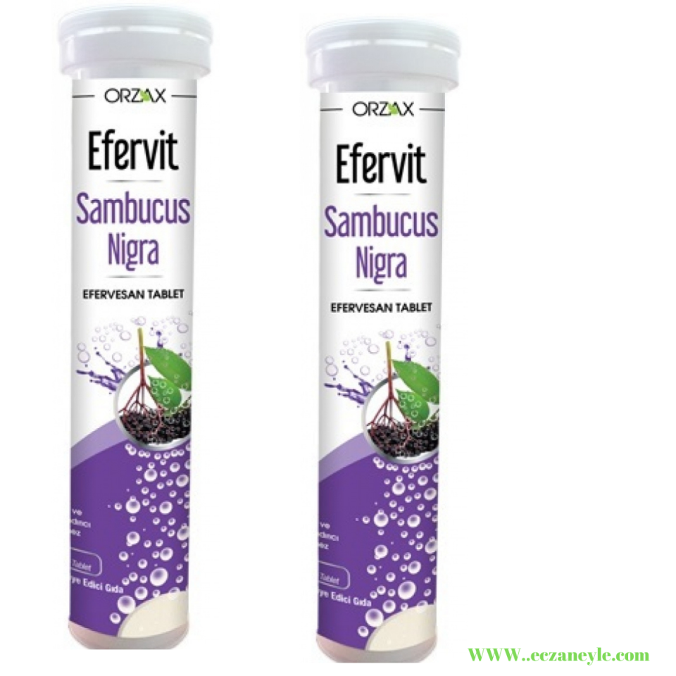 Efervit Sambucus Nigra 20 Efervesan Tablet