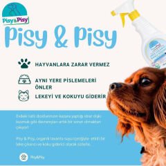 Hazneli Mama Su Kabı Bej 1,5 lt & Pisy Pisy Leke ve Koku Giderici