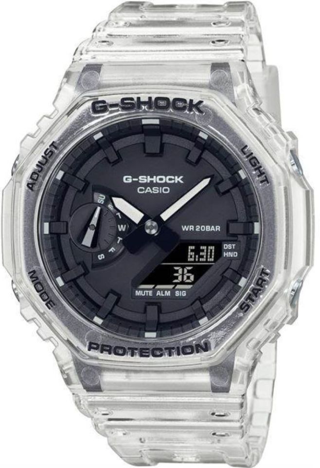 CASIO GA-2100SKE-7ADR Analog & Dijital ERKEK KOL SAATİ