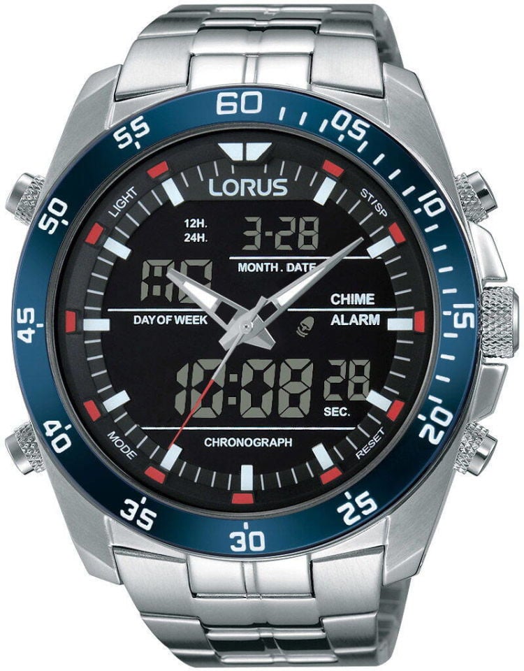 LORUS RW623AX5 Analog & Dijital ERKEK KOL SAATİ