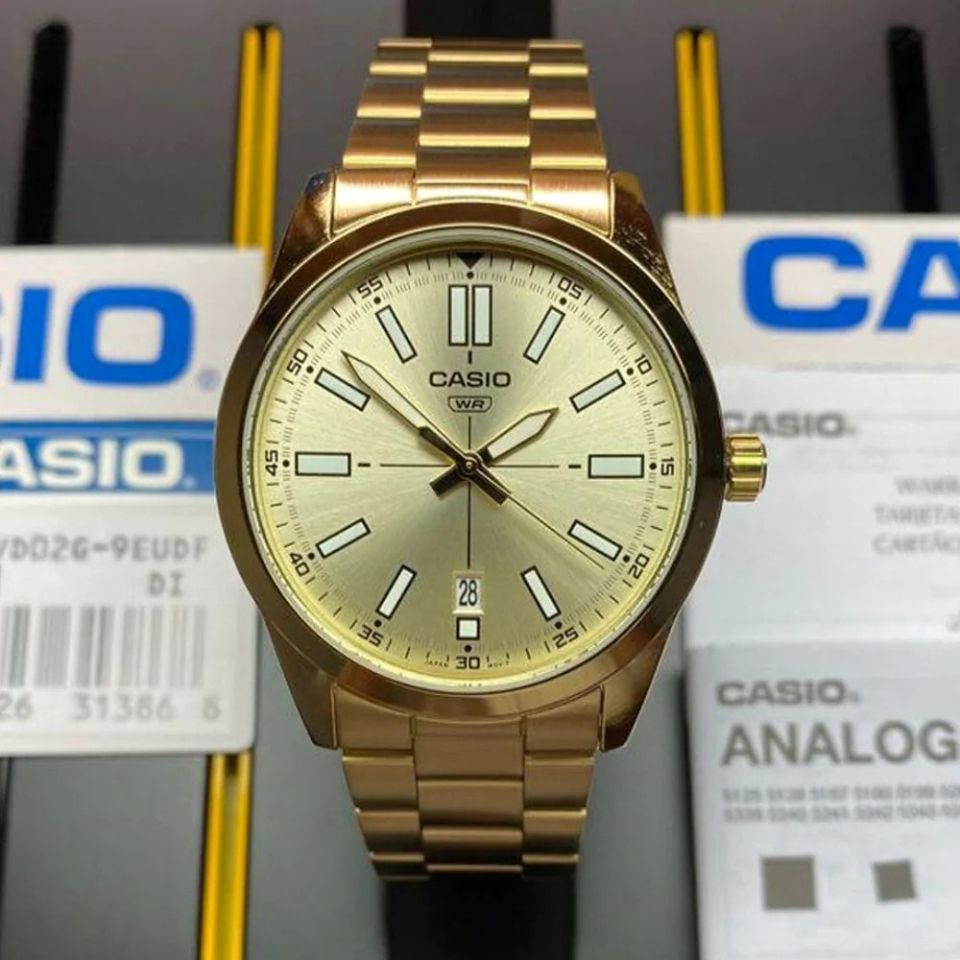 CASIO MTP-VD02G-9EUDF Quartz ERKEK KOL SAATİ