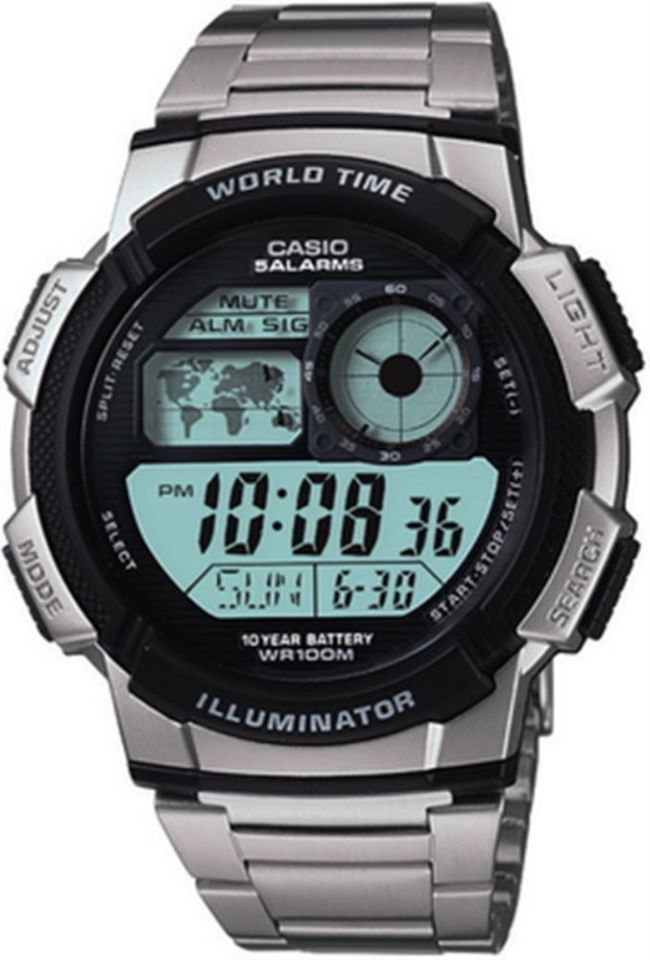 CASIO AE-1000WD-1AVDF Analog & Dijital ERKEK KOL SAATİ