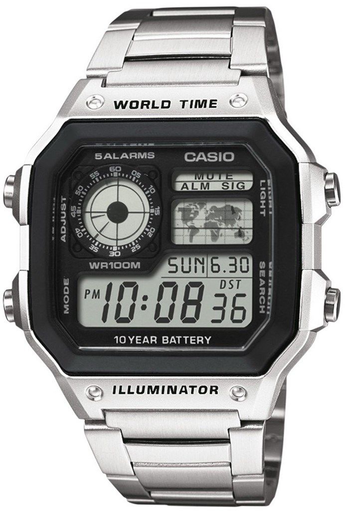 CASIO AE-1200WHD-1AVDF Analog & Dijital ERKEK KOL SAATİ