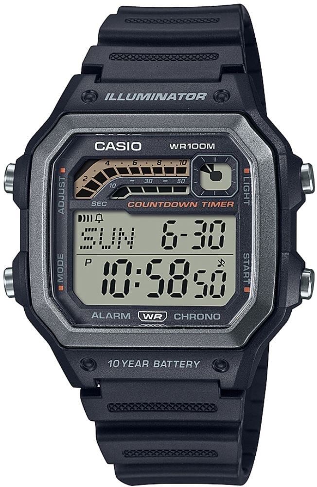 CASIO WS-1600H-1AVDF Quartz ERKEK KOL SAATİ