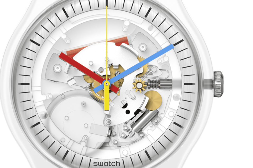 SWATCH SO29K100-S06 Quartz UNİSEX KOL SAATİ