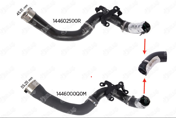 Renault Captur Turbo Hortumu - Borusu - (1.2 TCe H5F) - 144602500R - İbraş