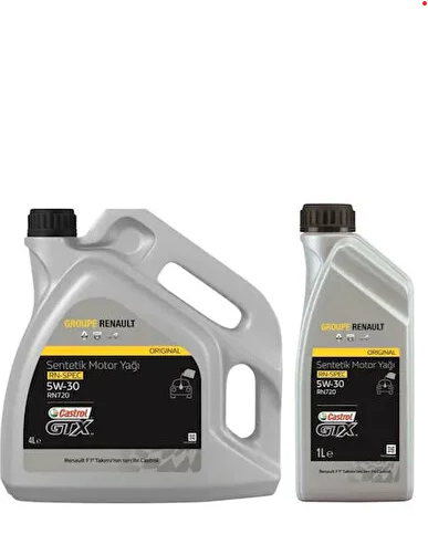 Castrol Motor Yağı 5W-30 5 Litre Partiküllü RN720