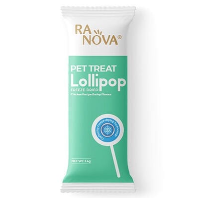 Ranova Arpa Otu Aromalı Dondurularak Kurutulmuş Kedi Ödülü Lolipop 1.4 Gr