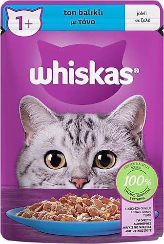 Whiskas 85gr Pouch Jöle İçinde Ton Balıklı Yetişkin Kedi Konservesi