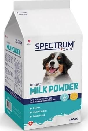 Spectrum Care Yavru Köpekler için Taurin ve Multivitaminli Süt Tozu 150gr