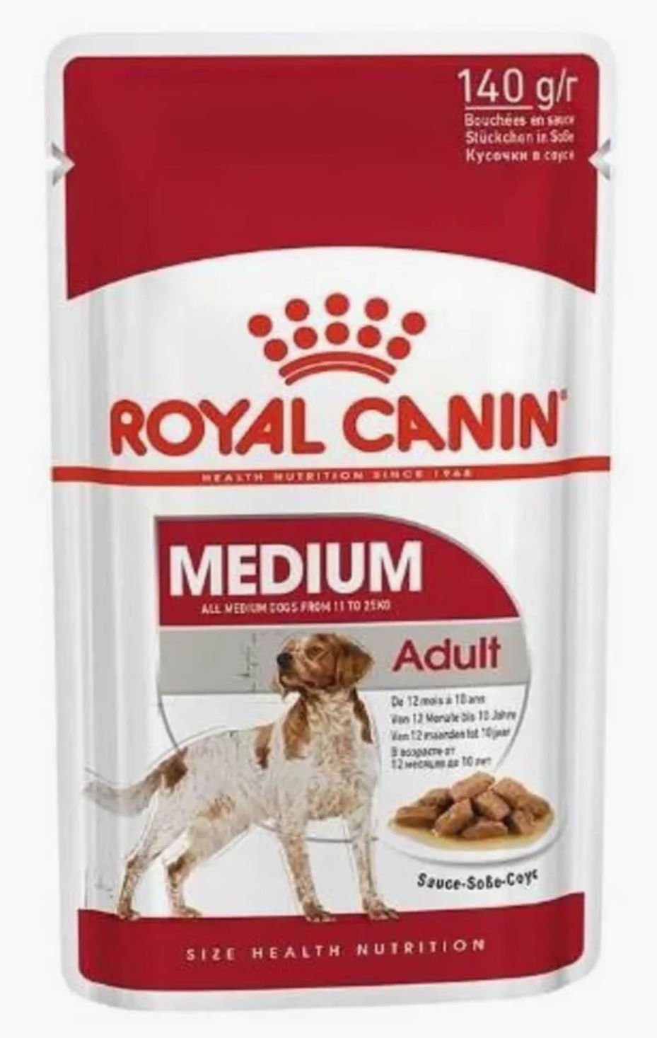 Royal Canin Medium Adult Köpek Pouch Konserve 140gr