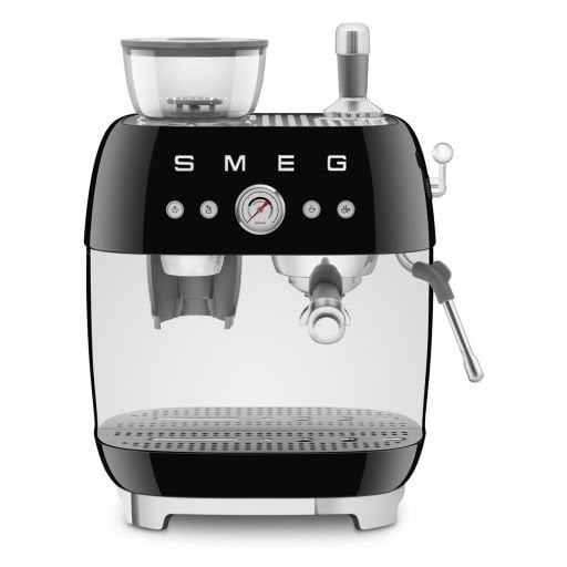 SİYAH ÖĞÜTÜCÜLÜ ESPRESSO KAHVE MAKİNESİ