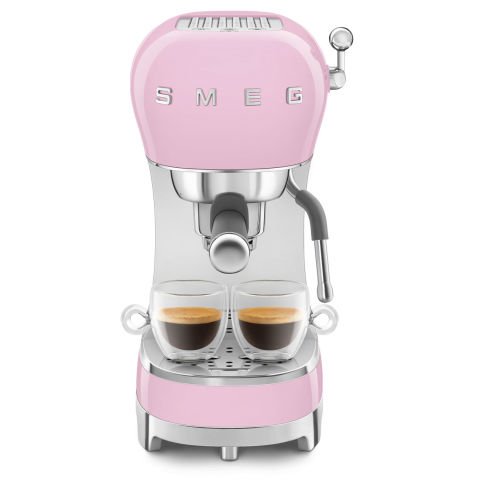MANUEL ESPRESSO KAHVE MAKİNESİ MANUEL PEMBE ESPRESSO KAHVE MAKİNESİ