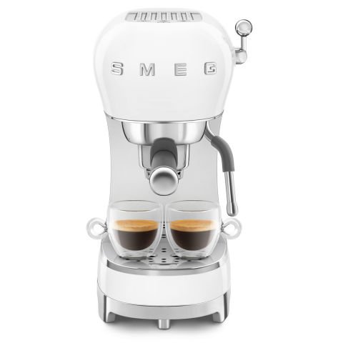 MANUEL ESPRESSO KAHVE MAKİNESİ MANUEL BEYAZ ESPRESSO KAHVE MAKİNESİ