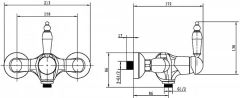 BOHEME Imperiale Ripresa 324 Banyo Bataryası