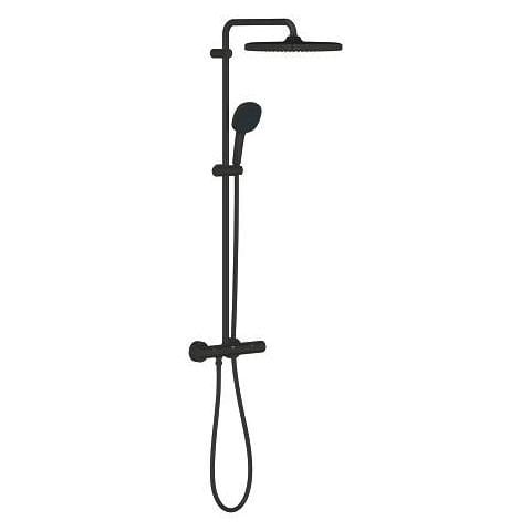 GROHE 266892431 Tempesta System 250 Cube Duvara monte termostatik bataryalı duş sistemi