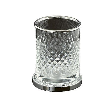 BOHEME Murano Crystal 10217-CR Cam Diş Fırçalık