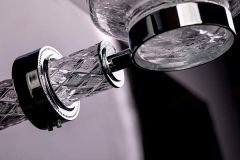 BOHEME Murano Crystal Cam Sabunluk 10903-CRST-G