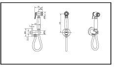 BOHEME Shower Set Sataf 404/2 Shattaf