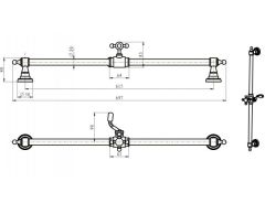 BOHEME Shower Set Sataf 417 Duş Kolonu