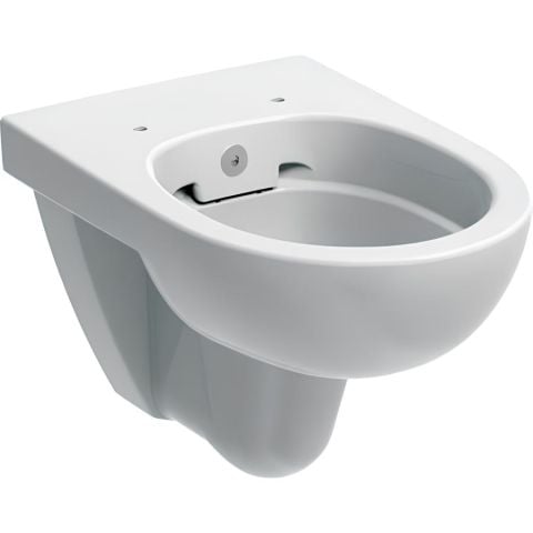 GEBERIT 501.654.01.1 Selnova taharet fonksiyonlu asma klozet, alçak tip, Rimfree