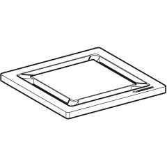 GEBERIT 154.312.00.1 Squares yer süzgeci ızgarası 8 x 8 cm