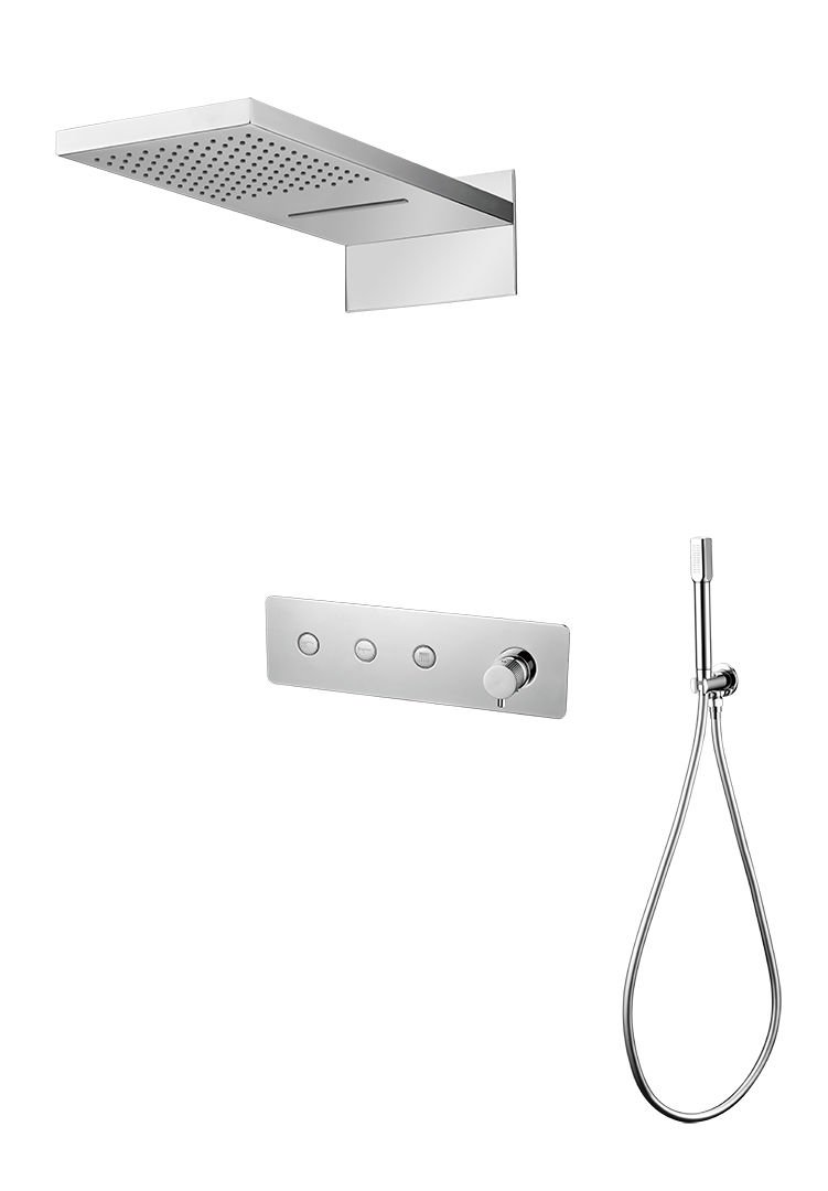BOHEME Fusion Ankastre Banyo Bataryası El Duşu ve Tepe Duşlu 130-GM