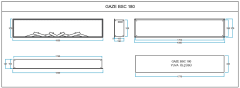 FLAMELINE Gaze/ Bsc 180