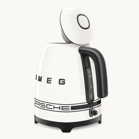 KETTLE, PORSCHExSMEG KETTLE CARRARA WHITE