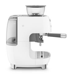 ÖĞÜTÜCÜLÜ ESPRESSO KAHVE MAKİNESİ BEYAZ ÖĞÜTÜCÜLÜ ESPRESSO KAHVE MAKİNESİ