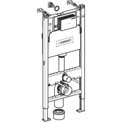 GEBERIT 458.233.00.2 Duofix Asma klozet için, 112 cm, Alpha 12 cm gömme rezervuar ile, 6/3 litre