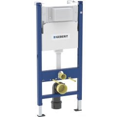 GEBERIT 458.233.00.2 Duofix Asma klozet için, 112 cm, Alpha 12 cm gömme rezervuar ile, 6/3 litre