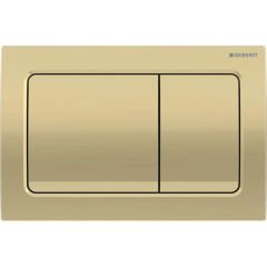GEBERIT Alpha30 Kumanda Kapağı  - Çift basmalı ALPHA30 PİRİNÇ 115.055.QE.1