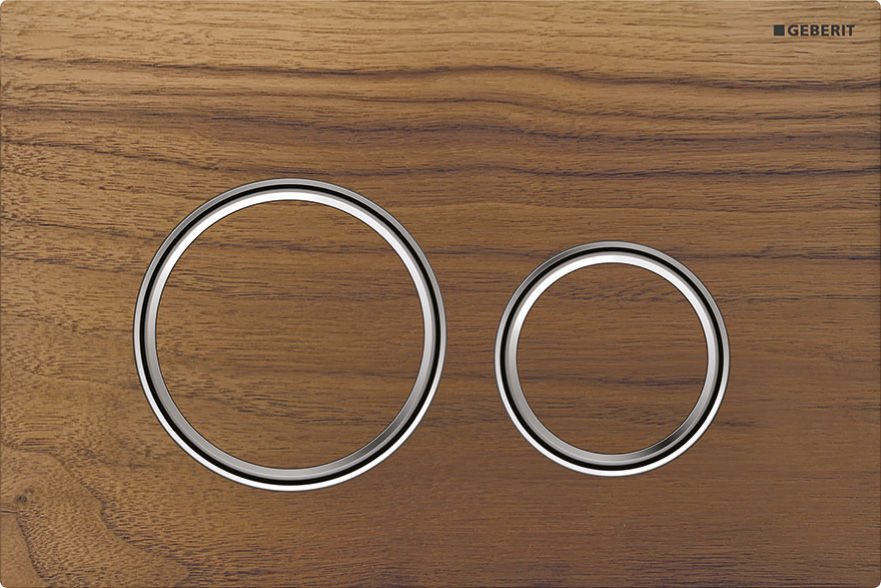 GEBERIT Kumanda Kapağı SIGMA21 AHŞAP /KROM 115.884.JX.1