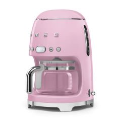 FİLTRE KAHVE MAKİNESİ, 50'S STYLE FİLTRE KAHVE MAKİNASI PEMBE