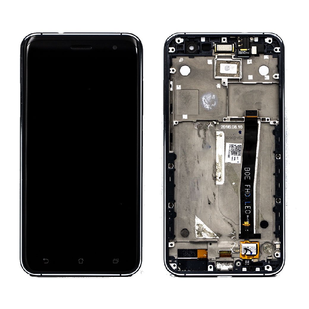 Asus Zenfone 3 5.2 Ze520kl Lcd Ekran Çıtalı Siyah