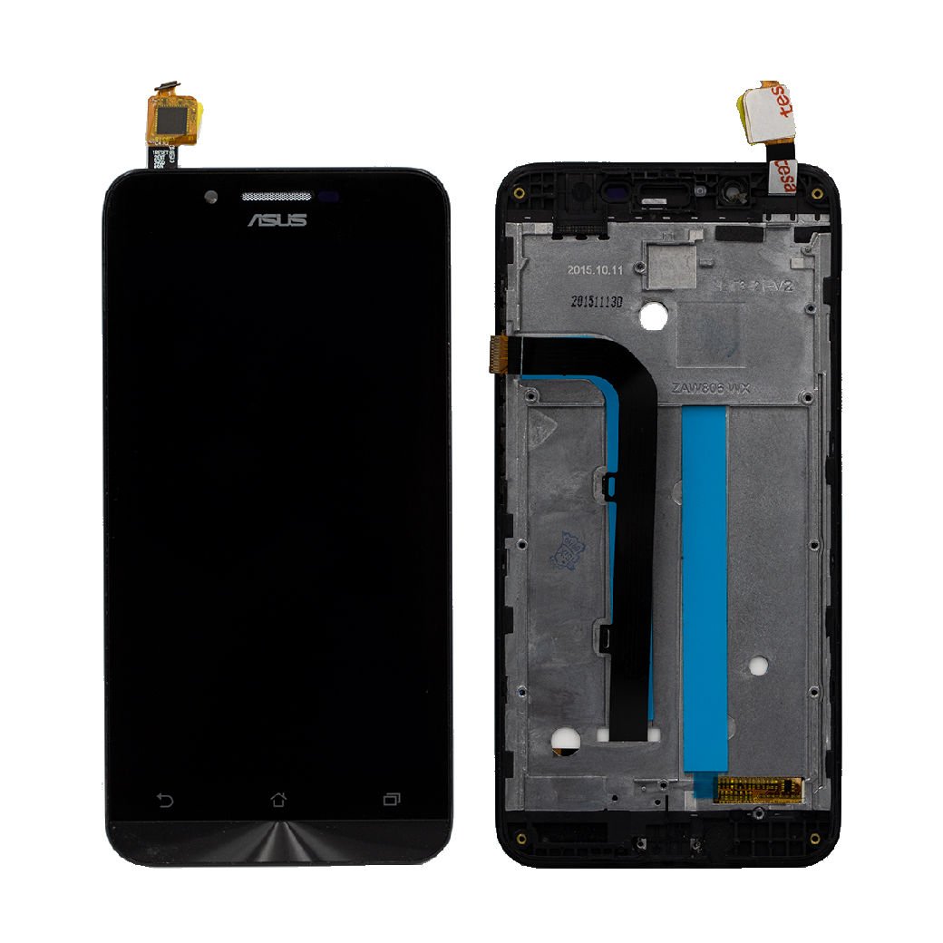 Asus Zenfone Zc500tg 5.0 Go Lcd Ekran Çıtalı Siyah