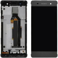 Sony Xperia Xa Lcd Ekran Çıtalı Siyah