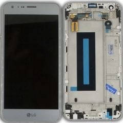 Lg K580 X Cam Lcd Ekran Çıtalı Gümüş