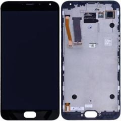 Meizu Mx5 Lcd Ekran Çıtasız Siyah