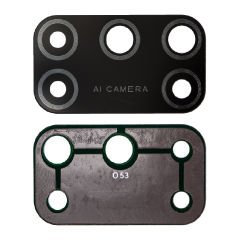 Oppo A92s Kamera Camı Siyah (Tek Cam)