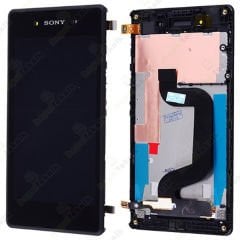Sony Xperia E3 D2206 Lcd Ekran Çıtalı Siyah