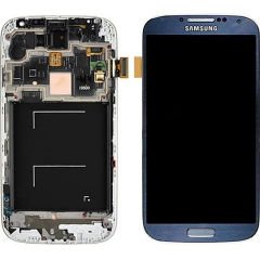 Samsung I9500 S4 Lcd Ekran Revizyon Orijinal Gri