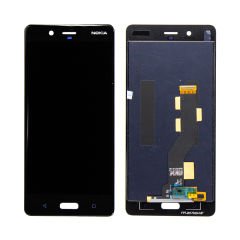 Nokia 8 Lcd Ekran Çıtasız Siyah