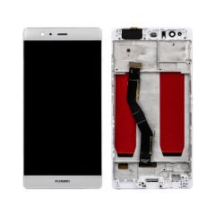 Huawei P9 Plus Lcd Ekran Çıtalı Beyaz