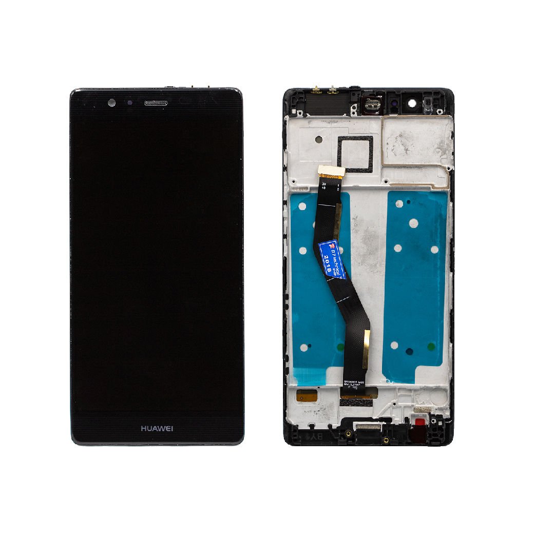 Huawei P9 Plus Lcd Ekran Çıtalı Siyah