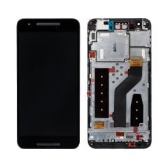 Huawei Nexus 6P Lcd Ekran Çıtalı Siyah