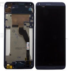 Htc Desire 816G Lcd Ekran Çıtalı Mavi